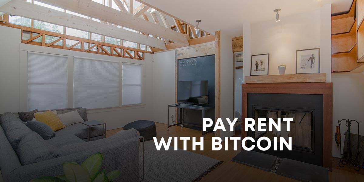 pay rent with btc